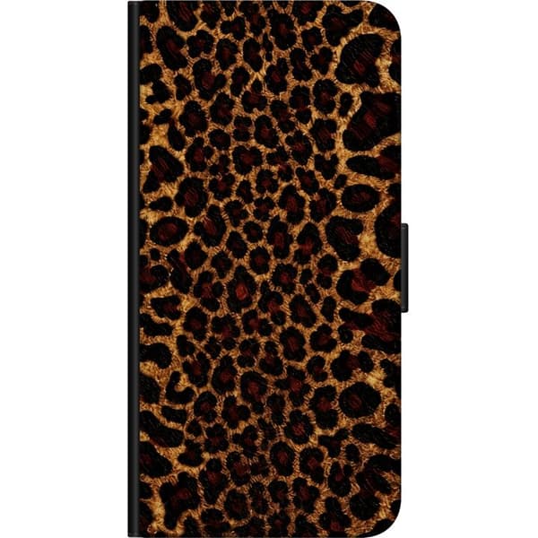 Kompatibelt Lommeboketui til Samsung Galaxy Note 10 Lite Leopardikon