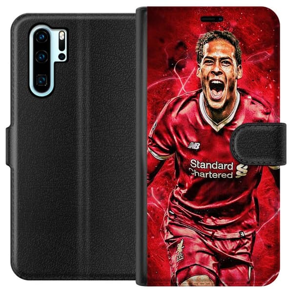 Kompatibel Tegnebogsetui til Huawei P30 Pro Virgil van Dijk