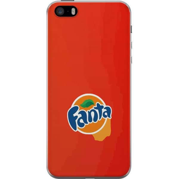Kompatibelt Mobildeksel til Apple iPhone 5s Stilren appelsinforme design