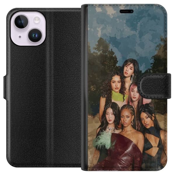 Kompatibel Tegnebogsetui til Apple iPhone 14  KATSEYE