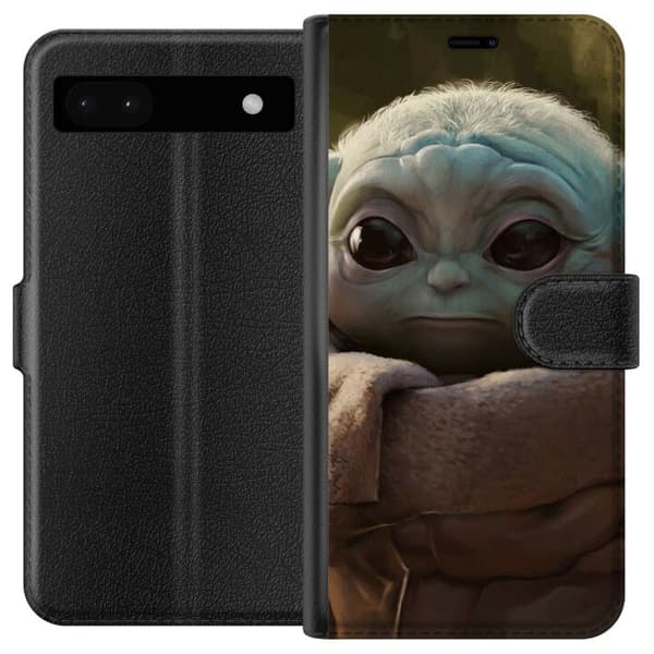 Kompatibelt Plånboksfodral till Google Pixel 6a Baby Yoda