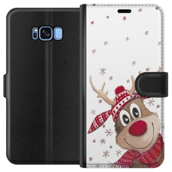 Yhteensopiva Lompakkokotelo Samsung Galaxy S8 Hyvää Joulua