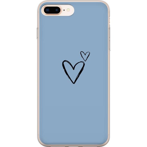 Yhteensopiva Puhelinkuori Apple iPhone 8 Plus Sydän