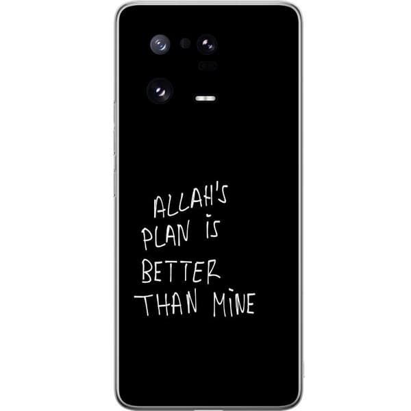 Kompatibelt Mobilskal till Xiaomi 13 Pro Allahs plan är bättre än min