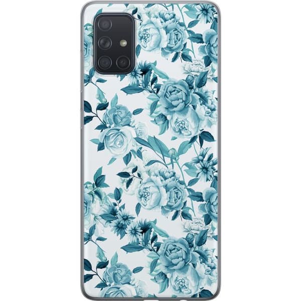 Kompatibelt Mobildeksel til Samsung Galaxy A71 Blomster