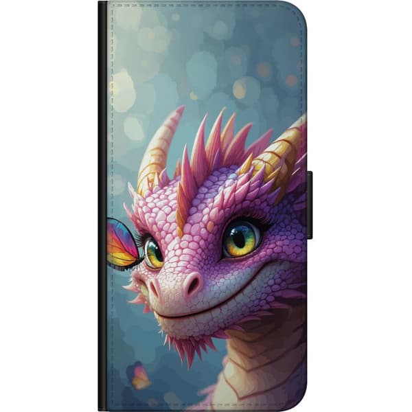 Kompatibelt Plånboksfodral till OnePlus 9 Pro Fantasifull drakdesign med magisk känsla