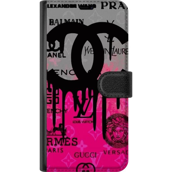 Kompatibel Tegnebogsetui til Samsung Galaxy S23+ CC Pink