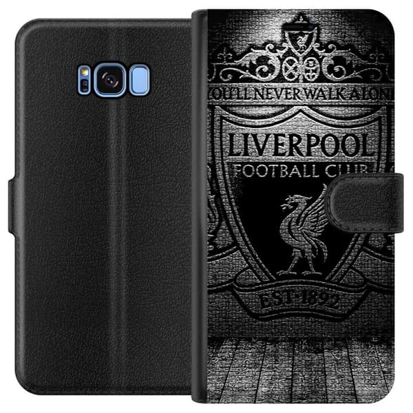 Kompatibelt Plånboksfodral till Samsung Galaxy S8 Liverpool