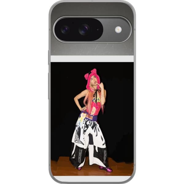 Kompatibelt Mobilskal till Google Pixel 9 Pro KATSEYE rosa modeporträtt