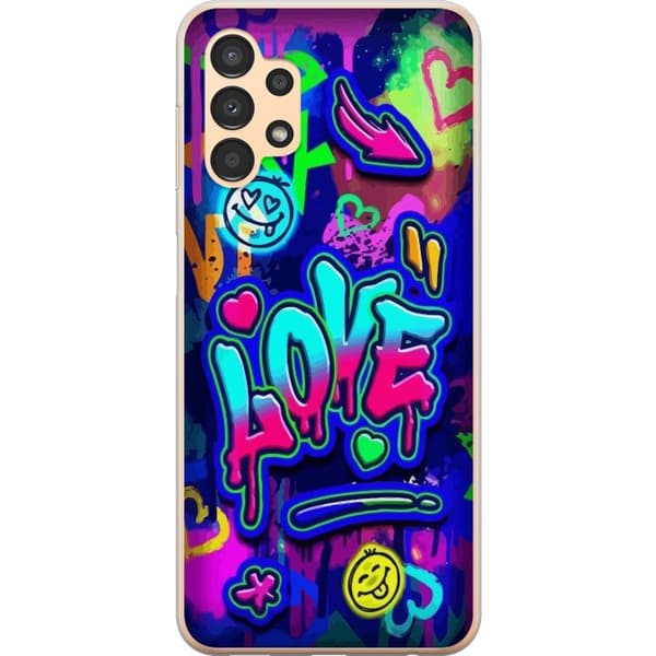 Kompatibelt Mobildeksel til Samsung Galaxy A13 Graffiti