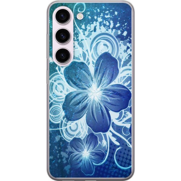 Kompatibelt Mobilskal till Samsung Galaxy S23 Blommor