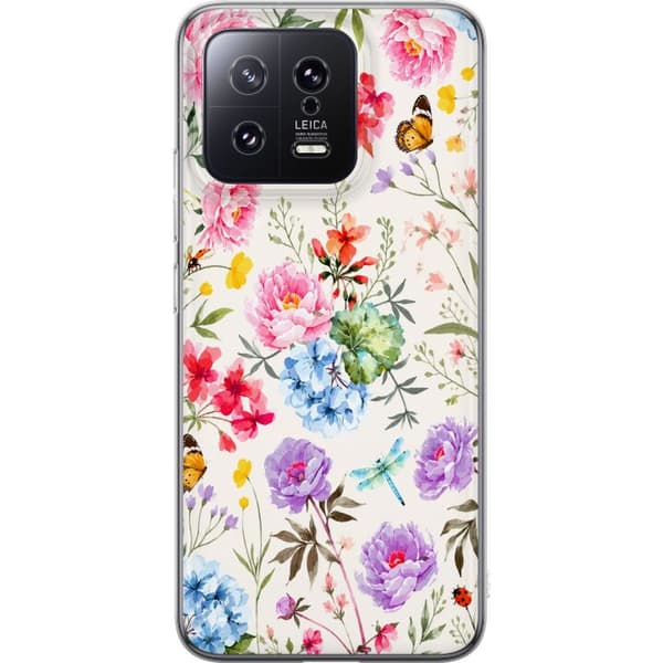 Kompatibelt Mobildeksel til Xiaomi 13 Blomsterselskapet