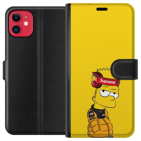 Kompatibel Tegnebogsetui til Apple iPhone 11 Bart