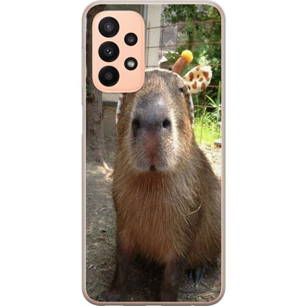 Kompatibel Mobilcover til Samsung Galaxy A23 Capybara