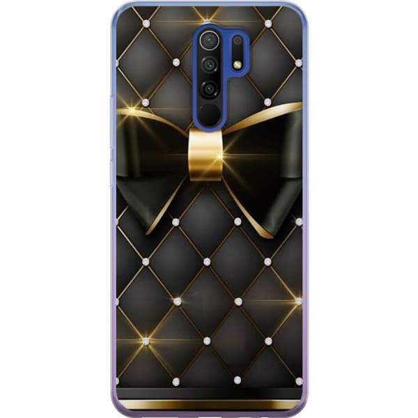 Kompatibelt Mobilskal till Xiaomi Redmi 9 Gyllene rosett