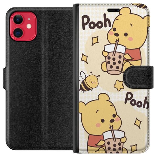Kompatibelt Plånboksfodral till Apple iPhone 11 Nalle Puh