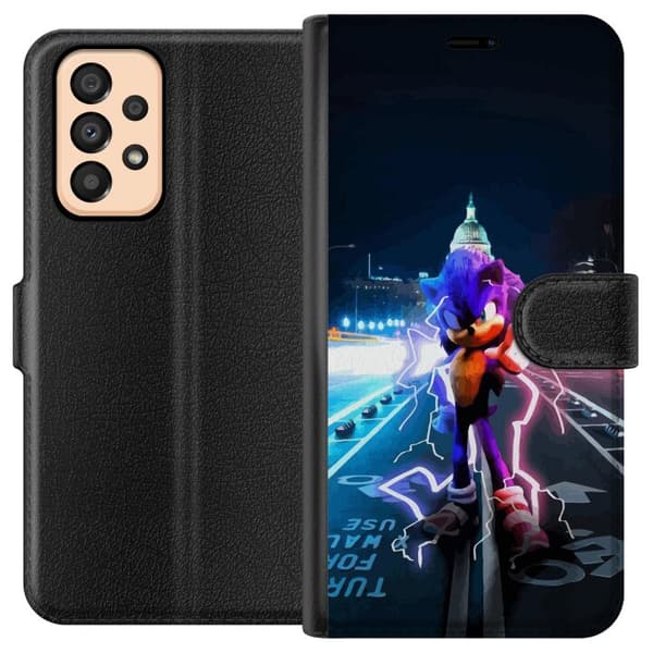 Kompatibel Tegnebogsetui til Samsung Galaxy A33 5G Sonic the Hedgehog