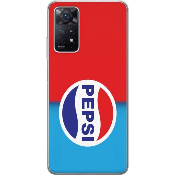 Kompatibelt Mobildeksel til Xiaomi Redmi Note 11 Pro 5G Ikonisk Pepsi-design