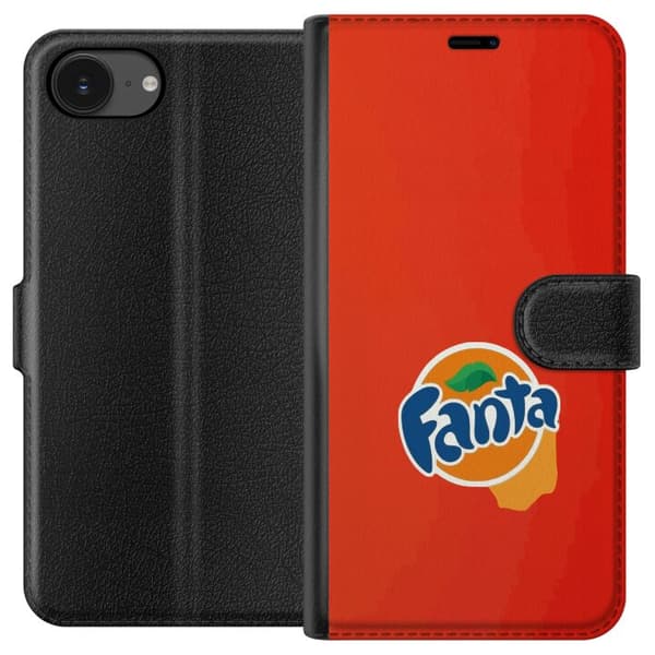 Kompatibel Tegnebogsetui til Apple iPhone 16e Elegant appelsinformation design