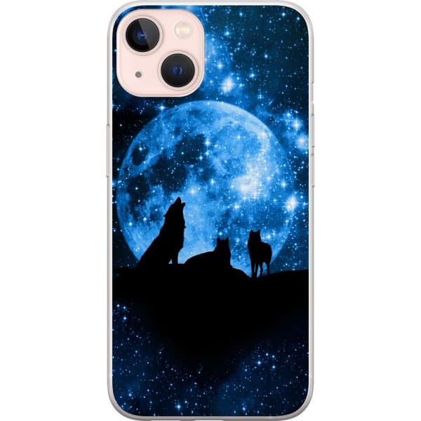 Kompatibelt Mobildeksel til Apple iPhone 13 Ulv