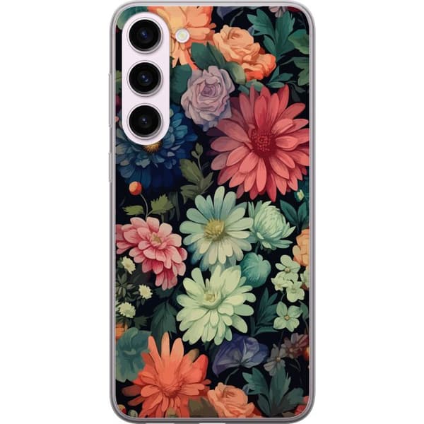 Kompatibel Mobilcover til Samsung Galaxy S23+ Blomster