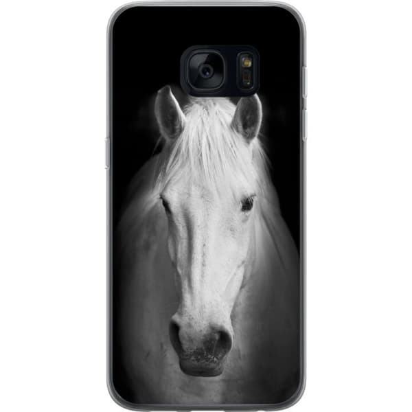 Kompatibelt Mobildeksel til Samsung Galaxy S7 Hest