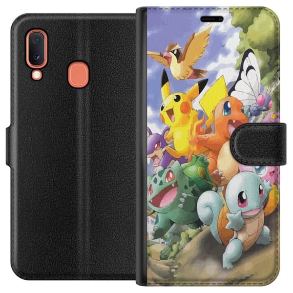 Kompatibelt Lommeboketui til Samsung Galaxy A20e Pokémon