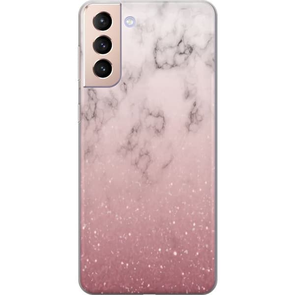 Kompatibelt Mobildeksel til Samsung Galaxy S21 Glimmer og marmor