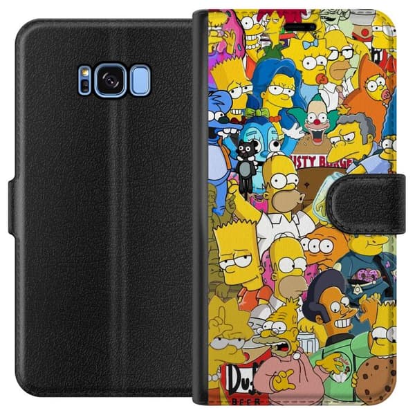Yhteensopiva Lompakkokotelo Samsung Galaxy S8 Simpsonit