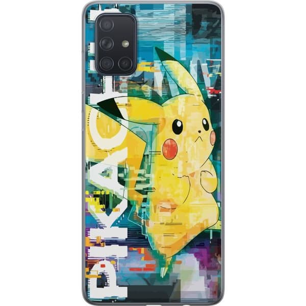 Kompatibelt Mobildeksel til Samsung Galaxy A71 Pikachu
