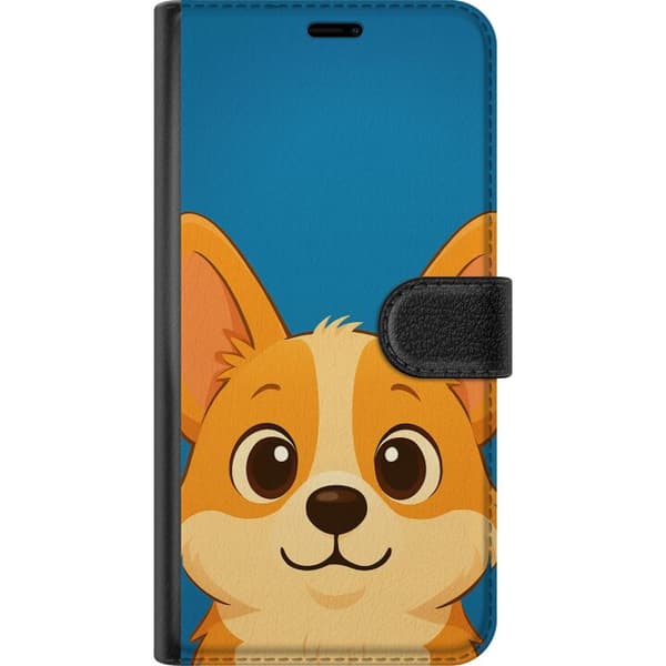 Kompatibel Tegnebogsetui til Samsung Galaxy A41 Hello Corgi
