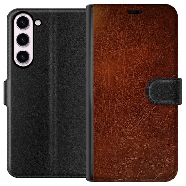 Kompatibelt Plånboksfodral till Samsung Galaxy S23+ Läder