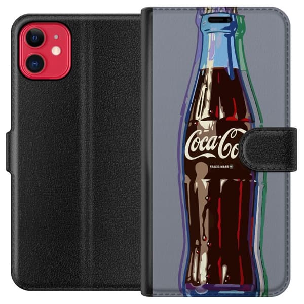 Kompatibel Tegnebogsetui til Apple iPhone 11 Coca Cola