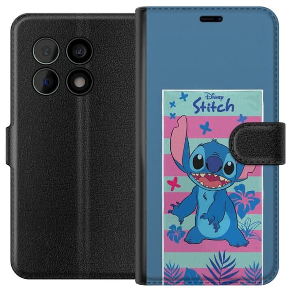 Kompatibel Tegnebogsetui til OnePlus 10 Pro Disney Stitch