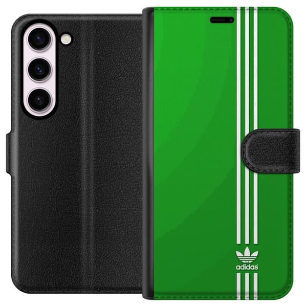 Kompatibel Tegnebogsetui til Samsung Galaxy S23 Adidas