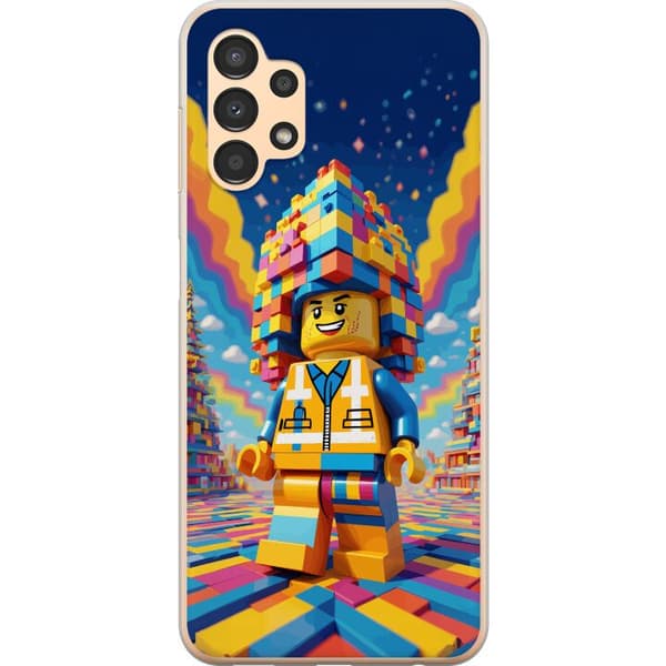 Kompatibelt Mobildeksel til Samsung Galaxy A13 Byggklossfigur