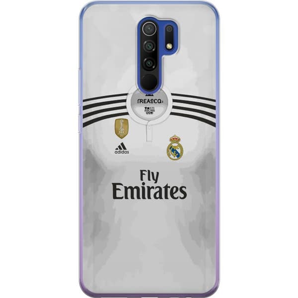 Kompatibelt Mobildeksel til Xiaomi Redmi 9 Vit fotbollströja