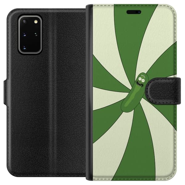 Kompatibelt Plånboksfodral till Samsung Galaxy S20+ Pickle Rick