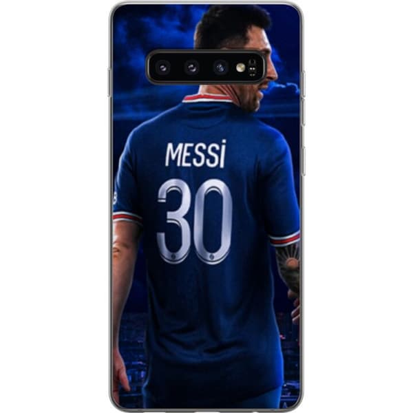 Kompatibelt Mobilskal till Samsung Galaxy S10 Lionel Messi