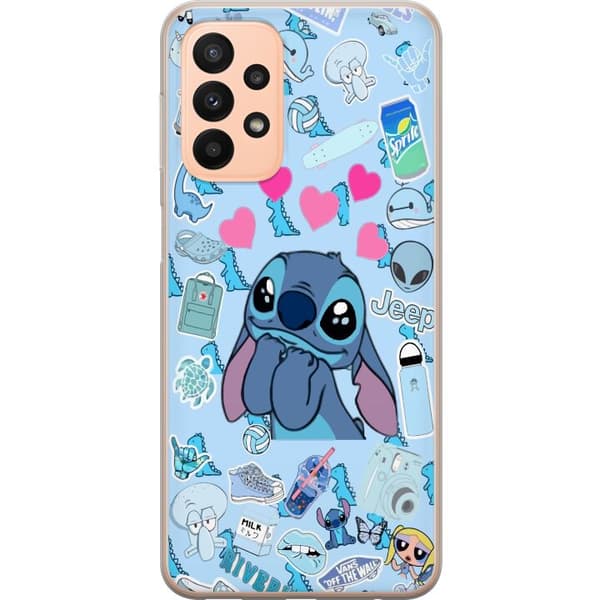 Kompatibelt Mobilskal till Samsung Galaxy A23 stitch