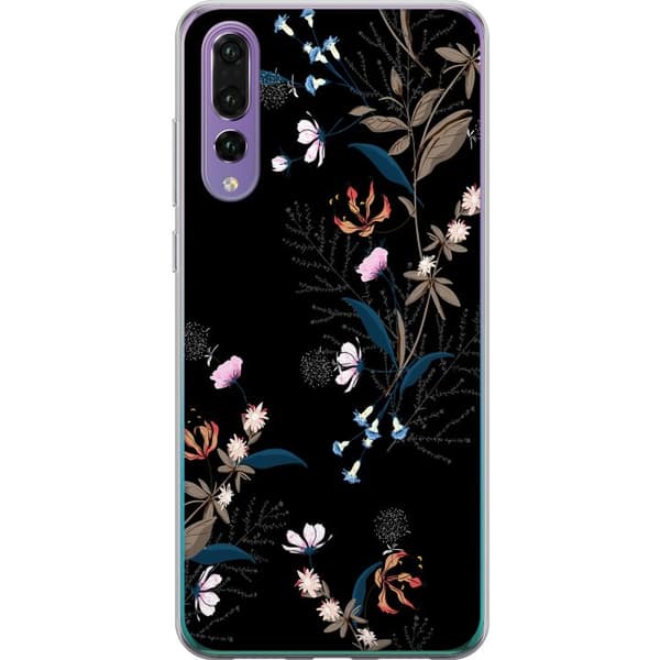 Kompatibelt Mobildeksel til Huawei P20 Pro Blomster