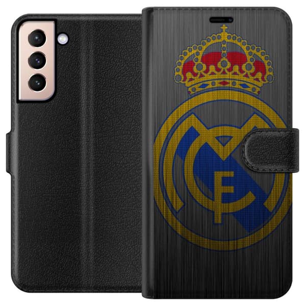 Kompatibel Tegnebogsetui til Samsung Galaxy S21 Real Madrid CF