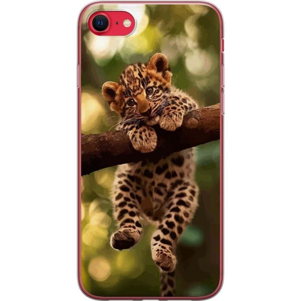 Yhteensopiva Puhelinkuori Apple iPhone 8 LeopardCubTree