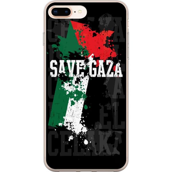 Kompatibelt Mobildeksel til Apple iPhone 8 Plus Fri Palestina