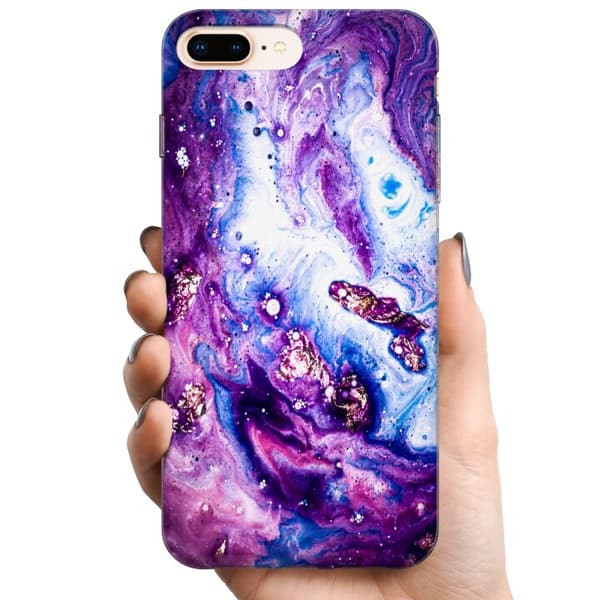 Kompatibelt Mobildeksel til Apple iPhone 7 Plus Lilakt