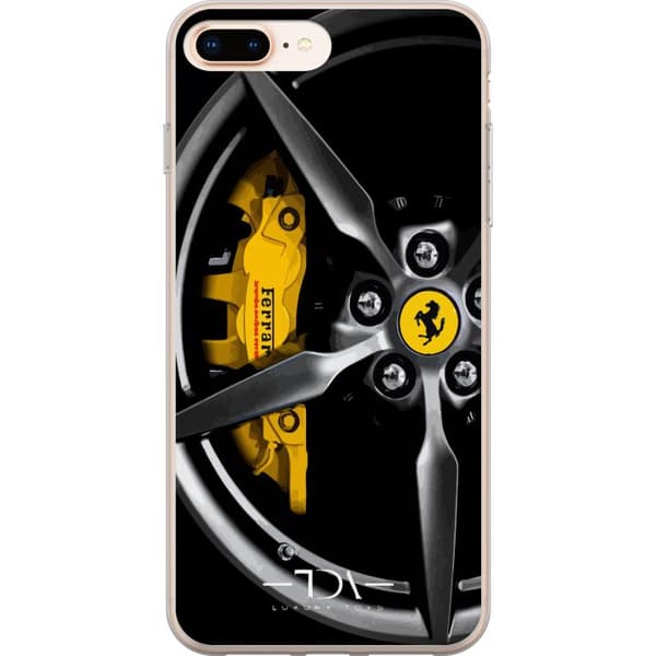 Yhteensopiva Puhelinkuori Apple iPhone 8 Plus Ferrari auto