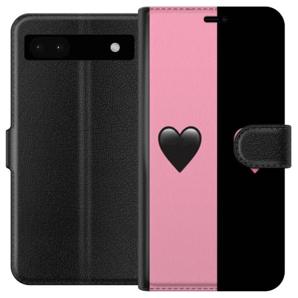 Yhteensopiva Lompakkokotelo Google Pixel 6a Sydämet