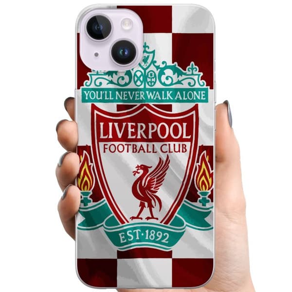 Kompatibelt Mobildeksel til Apple iPhone 15 Liverpool FC
