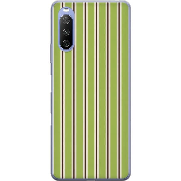 Kompatibelt Mobilskal till Sony Xperia 10 III Lite Matcha Lines