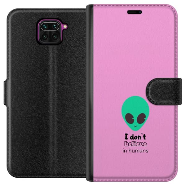 Kompatibelt Lommeboketui til Xiaomi Redmi Note 9 Jag tror inte på människor